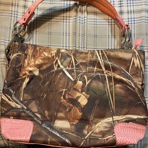 Pink and Camo Handbag